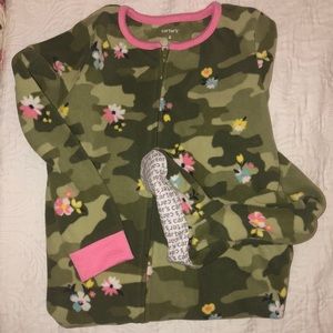 3 for$21 Carter’s Fleece Footie PJs- Camouflage